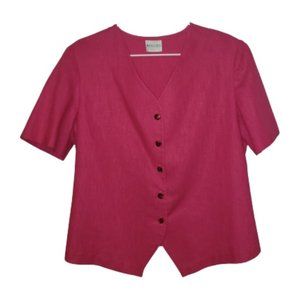 vintage hot pink top